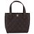 Chanel Borsa tote in pelle vintage 2003 Wild-Stitch marrone