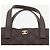 Chanel Borsa tote in pelle vintage 2003 Wild-Stitch marrone - vista 4