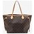Louis Vuitton Sac cabas Neverfull MM 2007 marron - vue 2