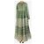 Yvonne S Vestido maxi estampado de algodón verde - talla M - vista 2