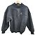 Autre Marque Oscar Jacobson Herren Wollpullover Dunkelgrau 1/4 Zip Anthrazitgrau