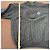 Autre Marque Oscar Jacobson Herren Wollpullover Dunkelgrau 1/4 Zip Anthrazitgrau - Ansicht 7