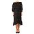 Autre Marque Schwarzes besticktes Daisy-Kleid - Größe UK 12