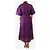 Autre Marque Kleid mit violettem Karomuster - Größe Lila - Ansicht 2