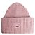 Acne Berretto a coste rosa per viso piccolo