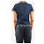 Autre Marque Top de denim azul deshilachado - talla XS - vista 2