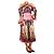 Alice by Temperley Rosa florales Seidenkleid - Größe UK 12 Pink