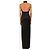 Autre Marque Schwarzes Neckholder-Maxikleid - Größe UK 6 - Ansicht 2
