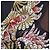 Just Cavalli Schwarzes Kleid mit Baroque-Print Mehrfarben Golden - Ansicht 8