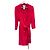Max Mara Wickelkleid aus roter Triacetat-Mischung