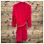 Max Mara Wickelkleid aus roter Triacetat-Mischung - Ansicht 3