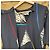 Max Mara Vestido Maxi de Seda Pura Seta Estampado Abstracto Negro Blanco Roja Azul Amarillo Verde claro - vista 4