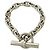 Hermès Bracciale Charm Hermes Silver 925 Chaine d'Ancre Argento