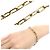Pulsera charm Santos en oro amarillo de 18K Cartier - vista 3