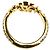 Louis Vuitton GP Rhinestone LV Iconic Band Ring Golden - Ansicht 4