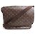 Borsa a Spalla Louis Vuitton Messenger Bobour MM Marrone