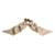 Scrunchie in seta Chanel con logo Coco Mark Beige  - vista 1