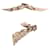 Scrunchie in seta Chanel con logo Coco Mark Beige  - vista 3