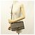 Céline Borsa a tracolla in pelle di vitello grigia Celine Marrone - vista 8