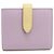 Céline Cartera bi-fold Celine en morado Púrpura