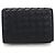 Carteira de três dobras Bottega Veneta Preto
