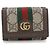 Cartera tríptico Gucci Ophidia Beige