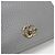 Gucci Bi-fold Geldbörse Double G Leder Grau Braun - Ansicht 7