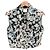 Dolce & Gabbana Camisa sin mangas estampado floral Negro Blanco Verde Amarillo