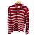 Dolce & Gabbana D&G Polo a maniche lunghe a righe Bianco Rosso Blu