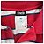 Dolce & Gabbana D&G Polo a maniche lunghe a righe Bianco Rosso Blu - vista 3