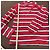 Dolce & Gabbana D&G Polo a maniche lunghe a righe Bianco Rosso Blu - vista 7
