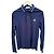 Stone Island Langarm-Poloshirt - Navyblau Dunkelblau
