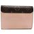Cartera tríptico Louis Vuitton en Rose Ballerine Castaño Rosa Monograma - vista 2