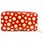 Louis Vuitton Zippy Wallet Dot Infinity Weiß Rot - Ansicht 2