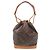 Borsa a tracolla Noe da donna Louis Vuitton Marrone - vista 2