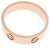 Cartier Anello Love Classic Band in oro rosa - vista 3