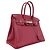 Hermès Sac à main Hermes Birkin 30 en Rouge Grenat - vue 2