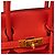 Hermès Borsa Hermes Birkin 25 in pelle Togo Rosso - vista 10