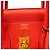 Hermès Borsa Hermes Birkin 25 in pelle Togo Rosso - vista 5