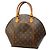 Borsa Louis Vuitton Monogram Ellipse MM Marrone