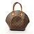 Borsa Louis Vuitton Monogram Ellipse MM Marrone - vista 12