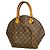 Borsa Louis Vuitton Monogram Ellipse MM Marrone