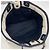 Chanel Deauville Stroh-Tote-Bag mit Kette Marineblau - Ansicht 4