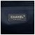Chanel Deauville Stroh-Tote-Bag mit Kette Marineblau - Ansicht 5