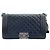 Borsa a tracolla Chanel Boy Medium in nero - vista 2