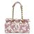 Borsa a tracolla Chanel Clover in Rosa - vista 2