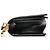 Borsa a tracolla Chanel Boy in velluto Nero - vista 3