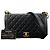 Borsa a tracolla Chanel Matelassé 25 in nero