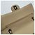 Timeless Borsa a Spalla Chanel Matelassé 25 in Beige - vista 10