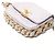 Borsa a tracolla Chanel Mini Matelassé Chain Porpora - vista 6